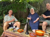 29th - a catch up with Storm and her friends Ed and Kate visiting from their London home.