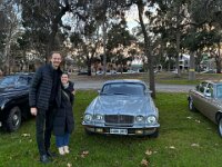 And they enjoyed a Jag club gathering.