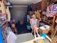 And then sorted some more boxes in the garage.