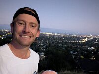 20th - Paulie wasn't the only one tackling hills - Cam and Olivia took their morning running to the foothiils behind Burnside.