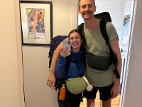 5th - In Adelaide Cam and Olivia packed for their trip to France, a wedding in Glasgow, and an Italian visit