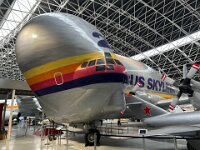 The huge Airbus Beluga