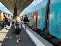 7th - a day (plus) later, they arrived from Paris at Montauban.