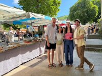 As always, Sunday was market day