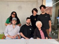11th - In Australia it was Mother's Day so Nick & Jess joined mother Elizabeth and Grandma Margaret with his Half-Bro's. Margaret was in rehab after a medical scare.