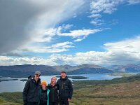 In Scotland, Cam caught up with old pals from his days working in Glasgow.