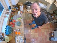 Then Paulie and Stephen made dinner whilst James practiced with his new camera and made a cooking show segment
