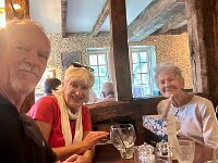 22nd - Paulie and Stephen visited Pete's mother for lunch at the "Boot and Slipper" in her new hometown of Amersham