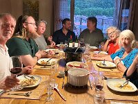 1st - A farewell dinner for Ben & Tash who moved to New Zealand later in the month. Half the crew looked asleep so Michael was asked to take another shot.